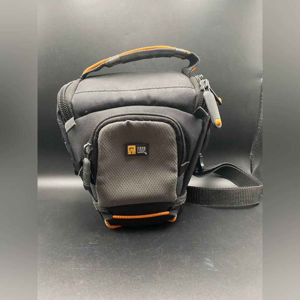 Case Logic SLR Zoom Camera & Lens Holster Bag w/ Hard Bottom & Shoulder Strap